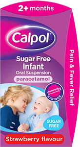 Calpol infant - paracetamol - strawberry flavour