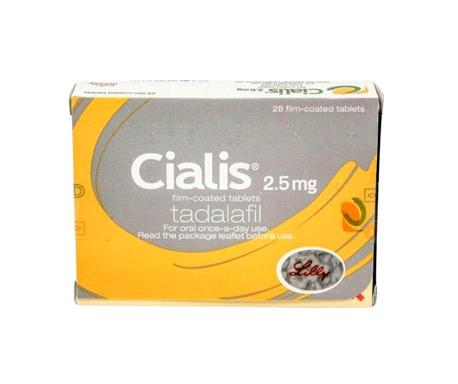 Cialis - Tadalafil - 2.5mg tablets