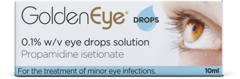 Golden Eye drops - propamidine isetionate