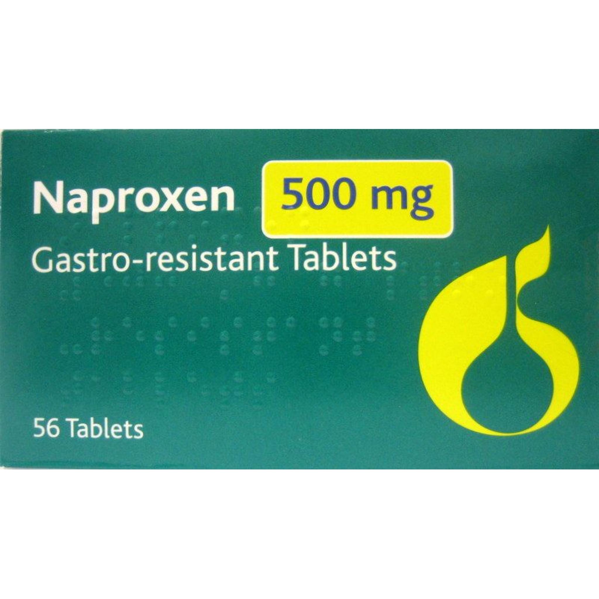 Naproxen - 500mg tablets