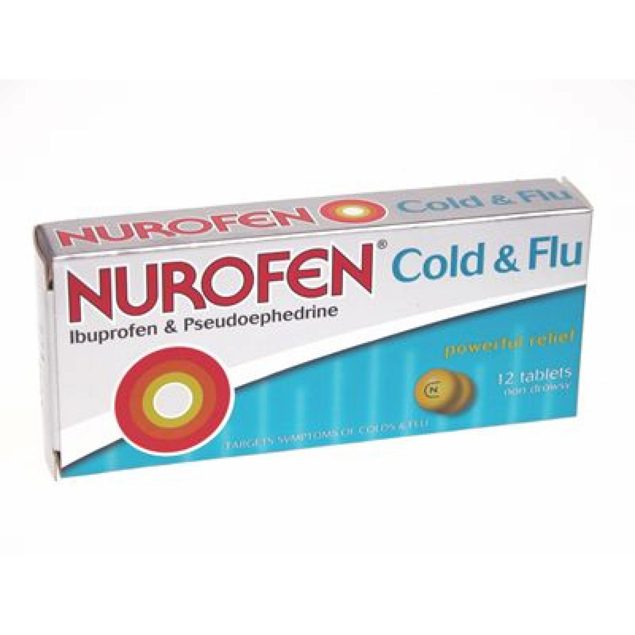 Nurofen cold & flu tablets