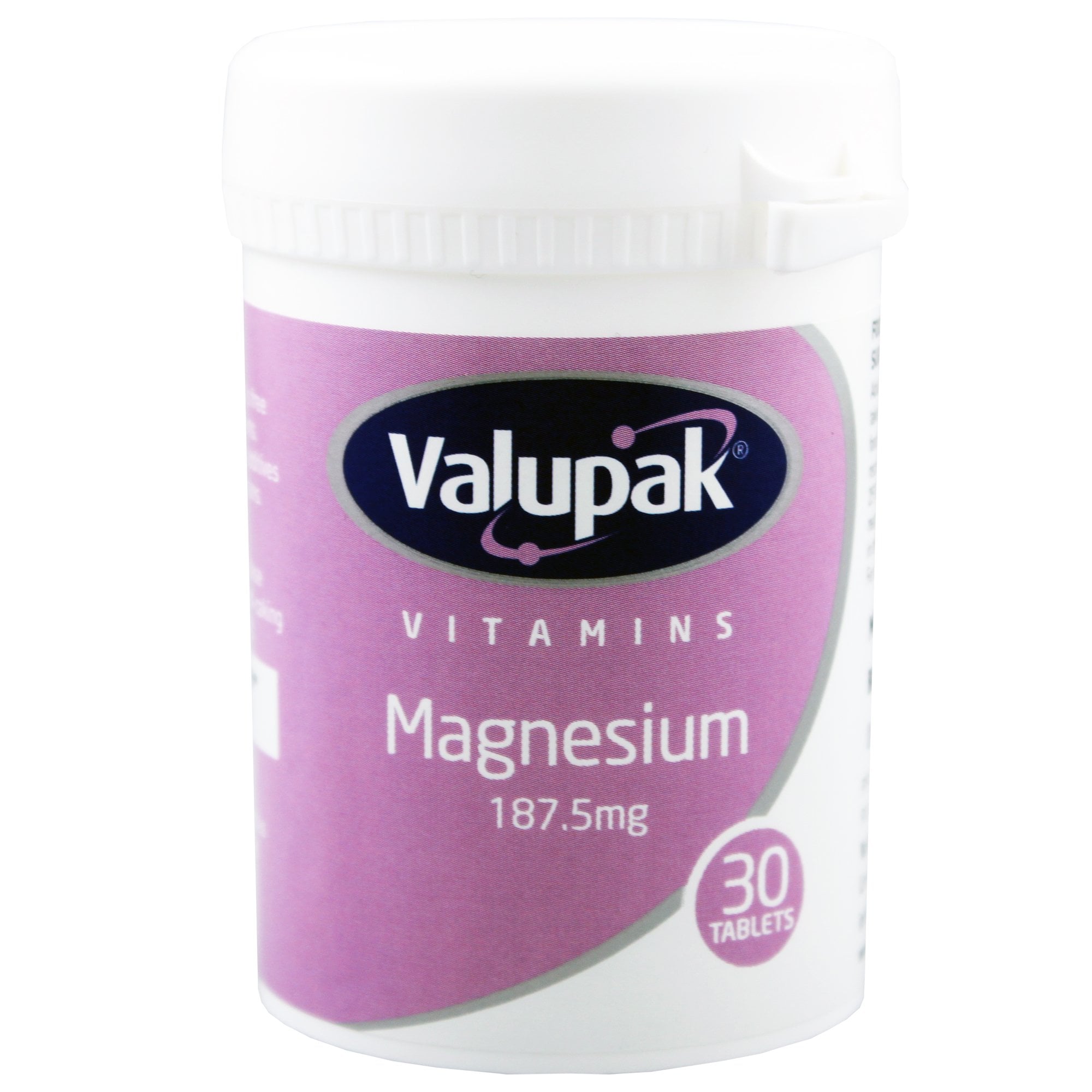 Valupak magnesium tablets