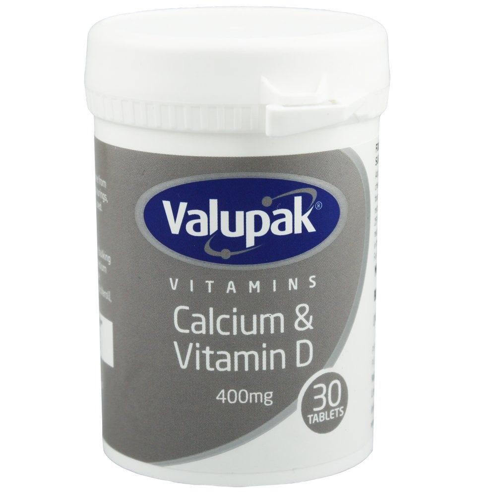 Valupak vitamins - Calcium & Vitamin D