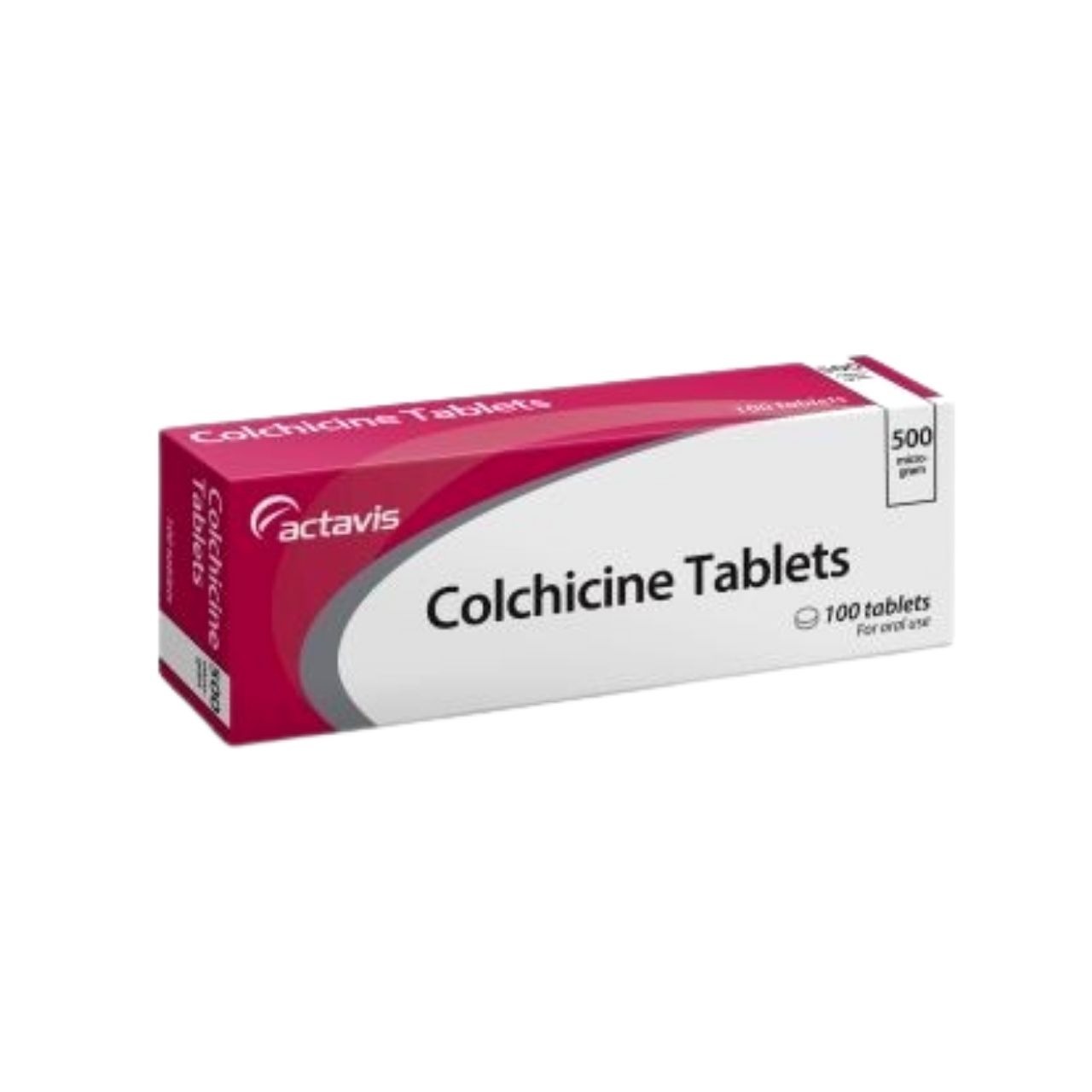 Colchicine - 500 microgram tablets