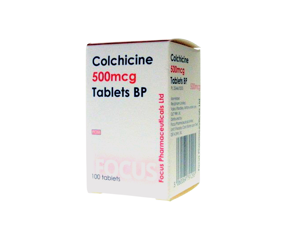 Colchicine 500mcg tablets