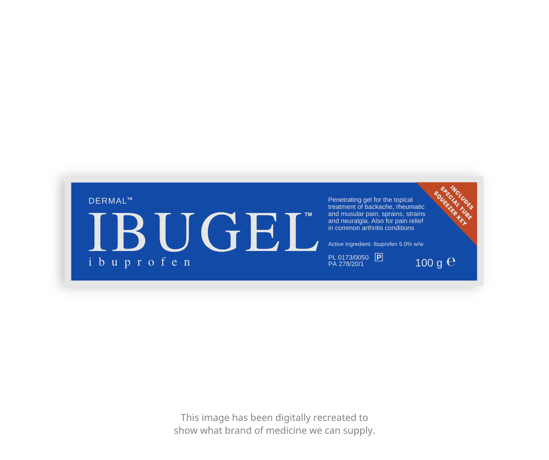 Ibugel - Ibuprofen topical gel