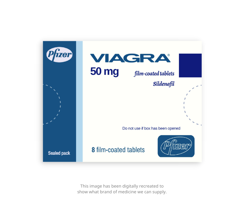 Viagra - Sildenafil - 50mg tablets